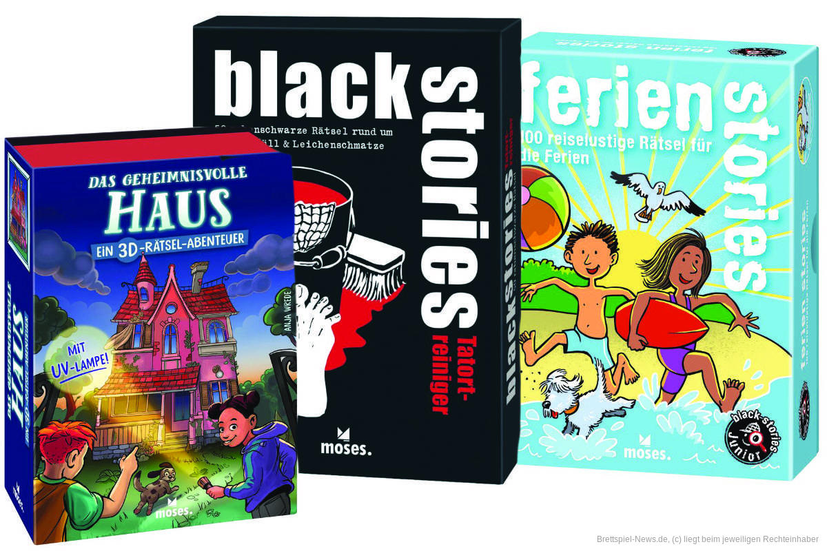 Spieleneuheiten des moses Verlags 