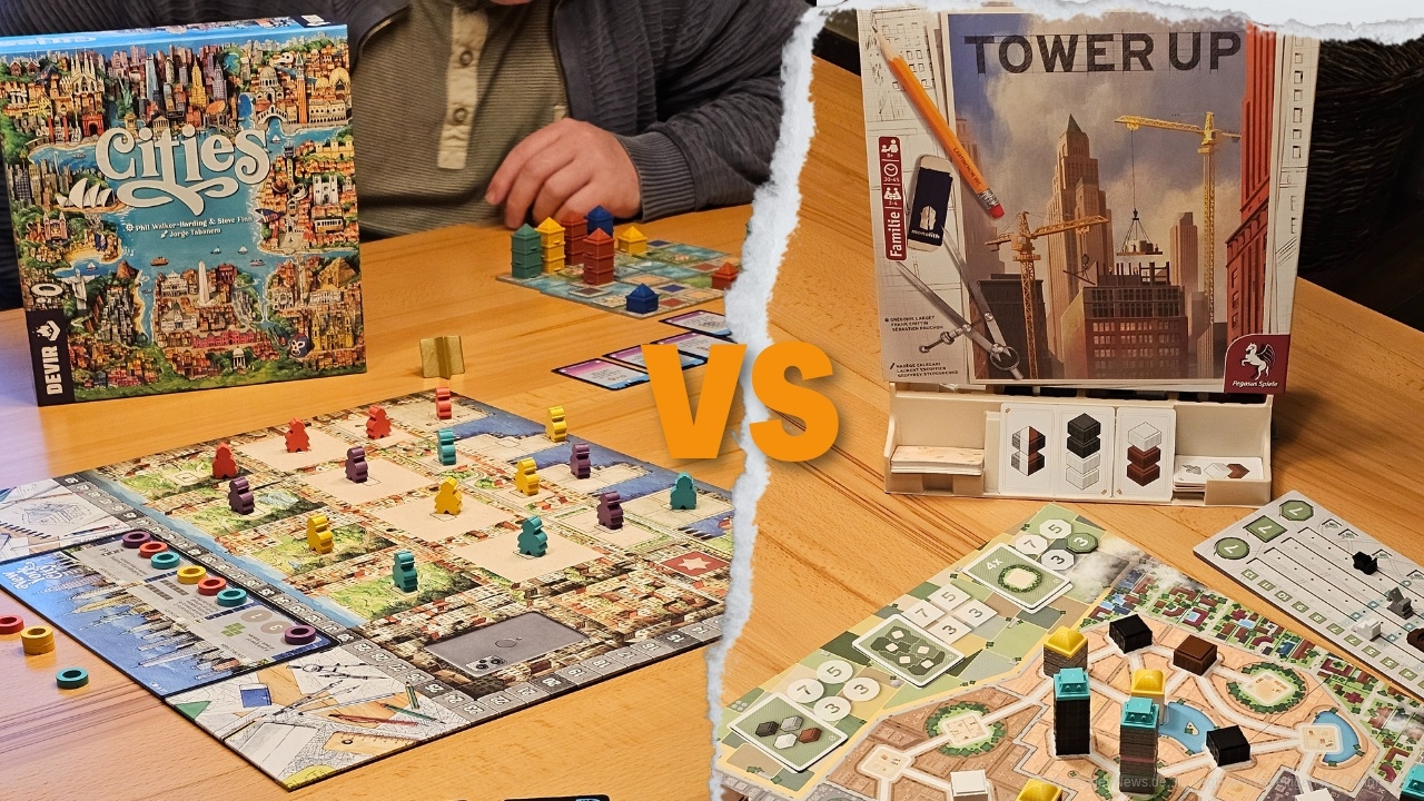 In "Cities" und "Tower Up" entstehen Städte vor uns, indem wir Häuser stapeln. Außerdem gibt es öffentliche Ziele, auf die wir hinarbeiten. Auf den ersten Blick machen wir das Gleiche. Das Spielgefühl unterscheidet sich aber voneinander. Warum die Spiele andere Spielertypen ansprechen, erfahrt ihr in diesem Artikel.