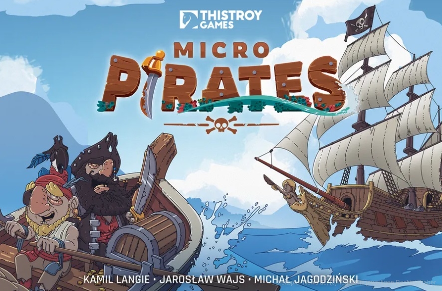 "Micro Pirates" ist ein Piraten-Abenteuerspiel mit Pick-up and Deliver- und Würfel-Mechaniken für 1-4 Personen ab 12 Jahren mit einer Spieldauer von 60-120 Minuten, in dem wir in einer offenen Welt handeln, Aufträge annehmen, Schiffe überfallen und Ressourcen sammeln können, um der berühmteste Pirat zu werden.