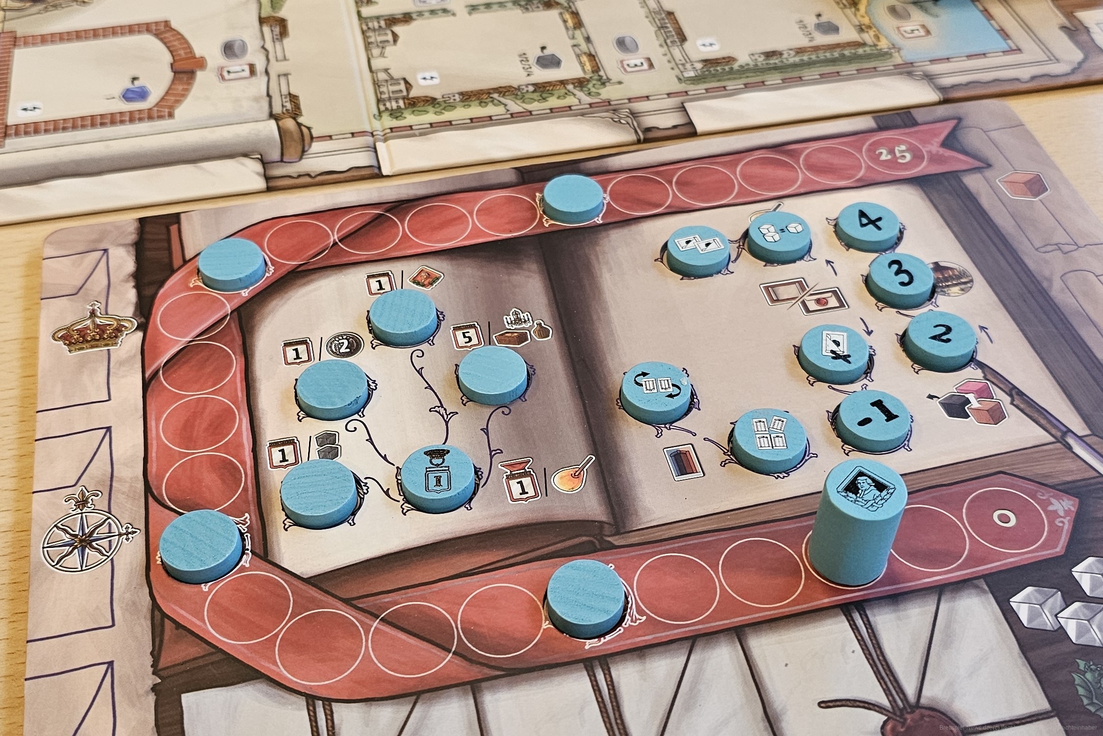 "Stephens" ist ein Action-Selection-, Set-Collection- und Tableau-Building-Spiel für 1-4 Personen ab 12 Jahren mit einer Spielzeit von 120 Minuten, in dem wir in Portugal im Jahre 1755 Glas herstellen, welches nach einem Erdbeben ein wichtiges Gut wurde. In Stephens verkörpern wir Fabrikbesitzer, Arbeiter und Kunden zugleich.