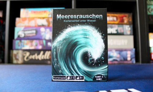 Test | Meeresrauschen – Kartenwirbel unter Wasser