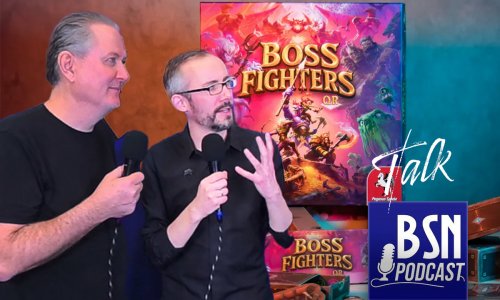 #544 Event (50)| Lukas Zach und Michael Palm zum neuen Hit Boss Fighter QR (BGG 8,2!)