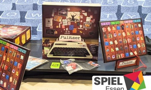 Erster Eindruck zu „Pulitzer“: Brettspiel über Journalismus, Skandale und den Kampf um den Pulitzer-Preis