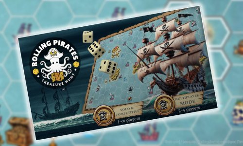 Rolling Pirates - Mit 3 Würfeln und einem Stift ins Abenteuer