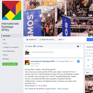 Ausstellerdauerkarten für die Spiel 2016 gewinnen